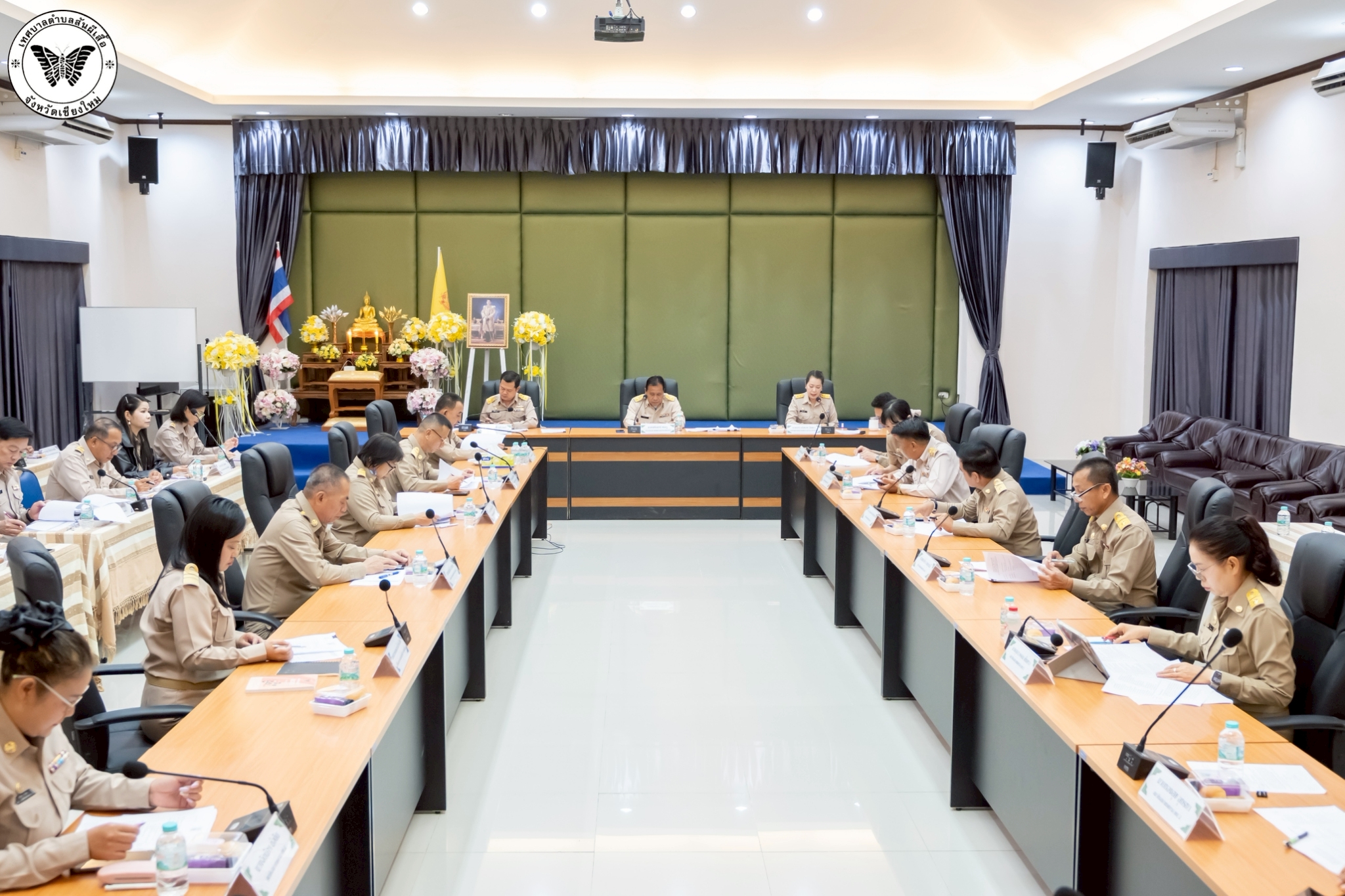 การประชุมสภาเทศบาลตำบลสันผีเสื้อ สมัยสามัญ สมัยที่ 1 ครั้งที่ 1 ประจำปี พ.ศ.2569