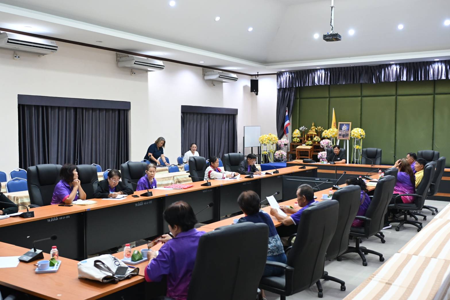 การประชุมหารือการดำเนินงานกองทุนสวัสดิการตำบลสันผีเสื้อ