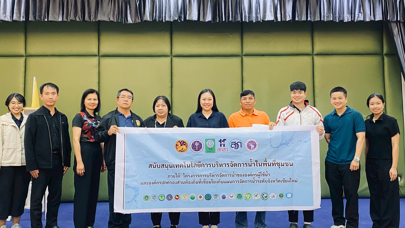 มหาวิทยาลัยเชียงใหม่  ลงพื้นที่ตำบลสันผีเสื้อ ทำข้อตกลงสนับสนุนงบประมาณโครงการบริหารจัดการน้ำในพื้นที่ชุมชน