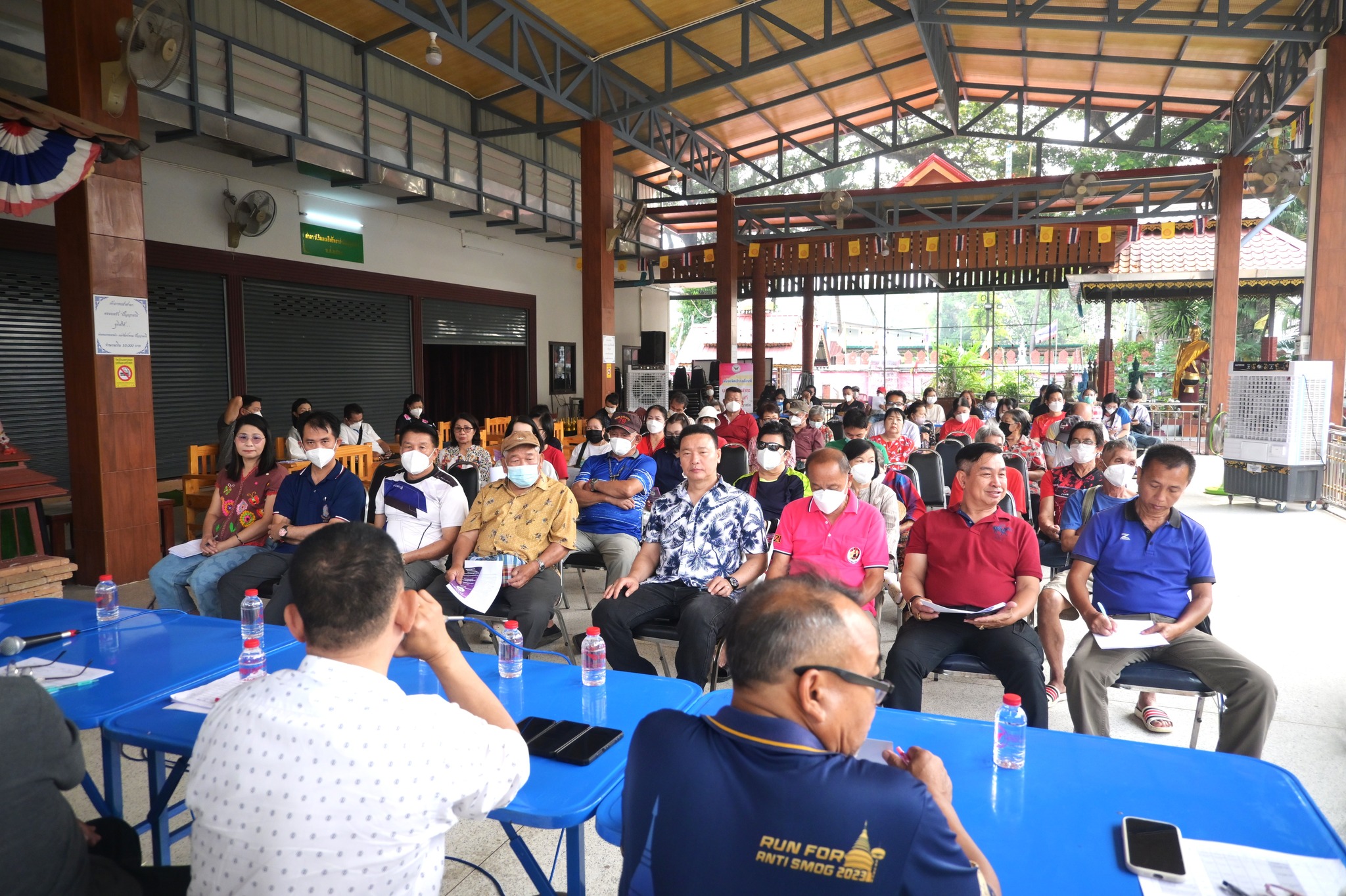 การประชุมประชาคม หมู่บ้านป่าข่อยใต้ หมู่ที่ 2 ต.สันผีเสื้อ